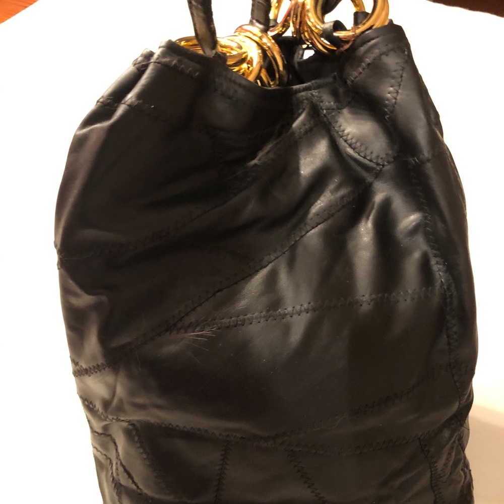 Leather Bucket purse